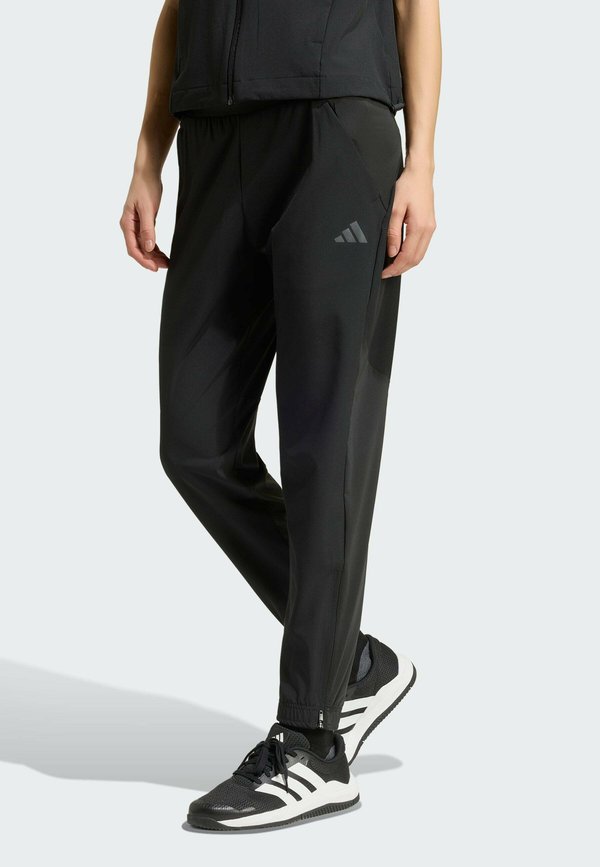 adidas Performance ADIDAS PERFORMANCE TECH INTENSITY WORKOUT PANTS - Tracksuit bottoms - black