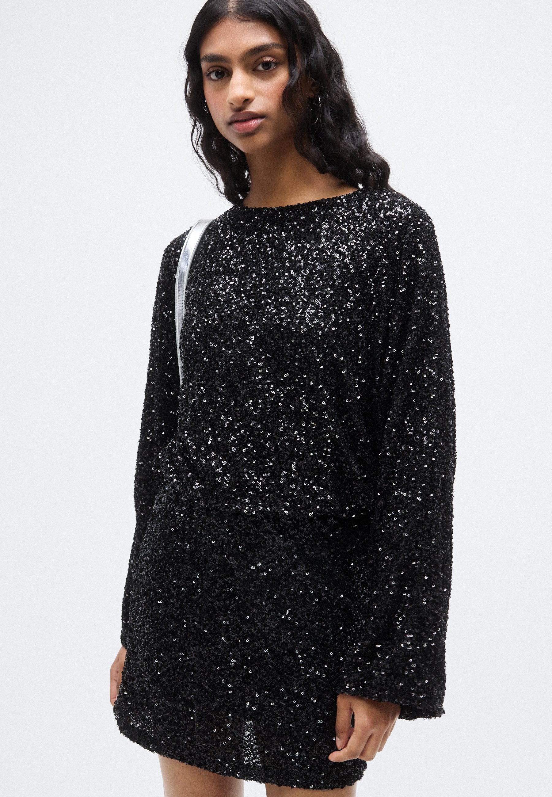 Gina Tricot Petite SEQUIN MINI DRESS