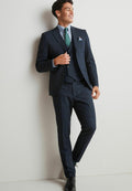 Next SKINNY FIT CHECK SUIT: JACKET