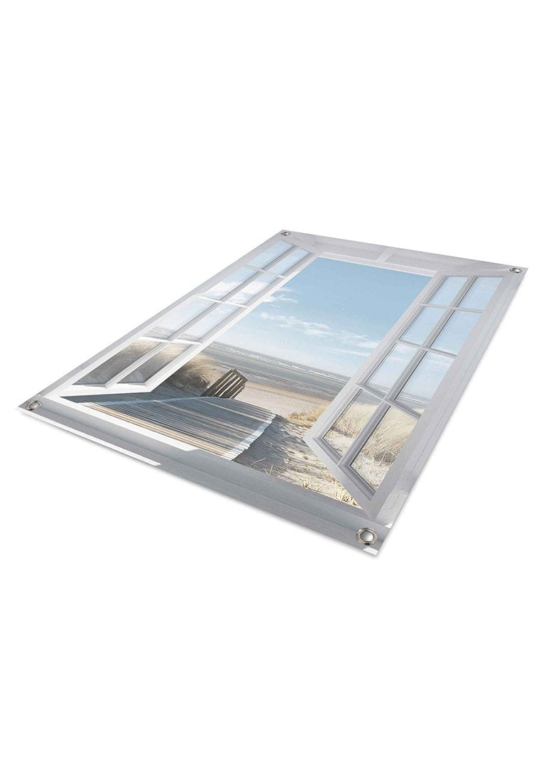 Orange Wallz OUTDOOR ART - NORTHSEA VIEW