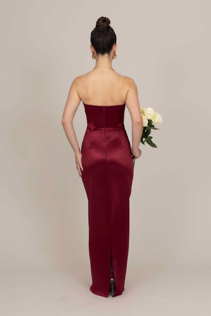 WAL G PETITE TALLY BANDEAU  DRESS