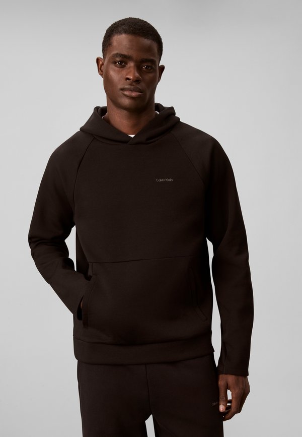Calvin Klein HOODIE - CK SPORT - Hoodie - black