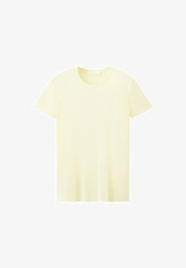 Mango Basic T-shirt - yellow