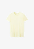 Mango Basic T-shirt - yellow
