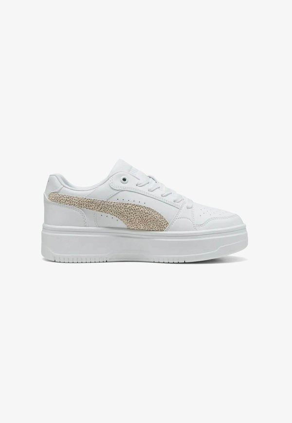 Puma REBOUND LOW TOPCAT   - Trainers - white dim