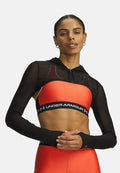 Under Armour VANISH ELITE MESH - Long sleeved top - ultimate black
