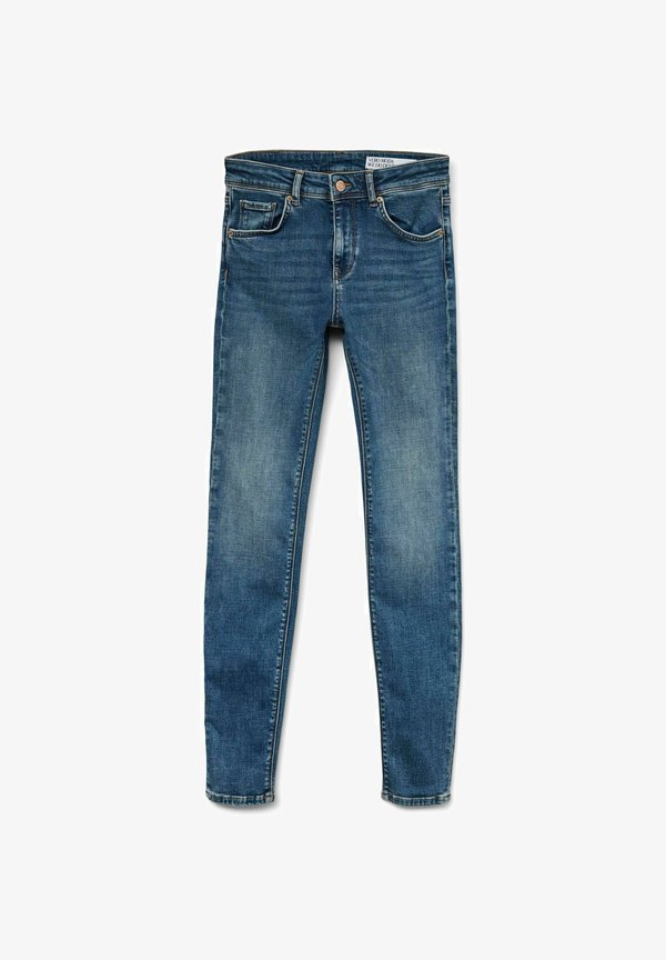 Vero Moda Slim fit VMLUX Mid rise - Slim fit jeans - medium blue denim
