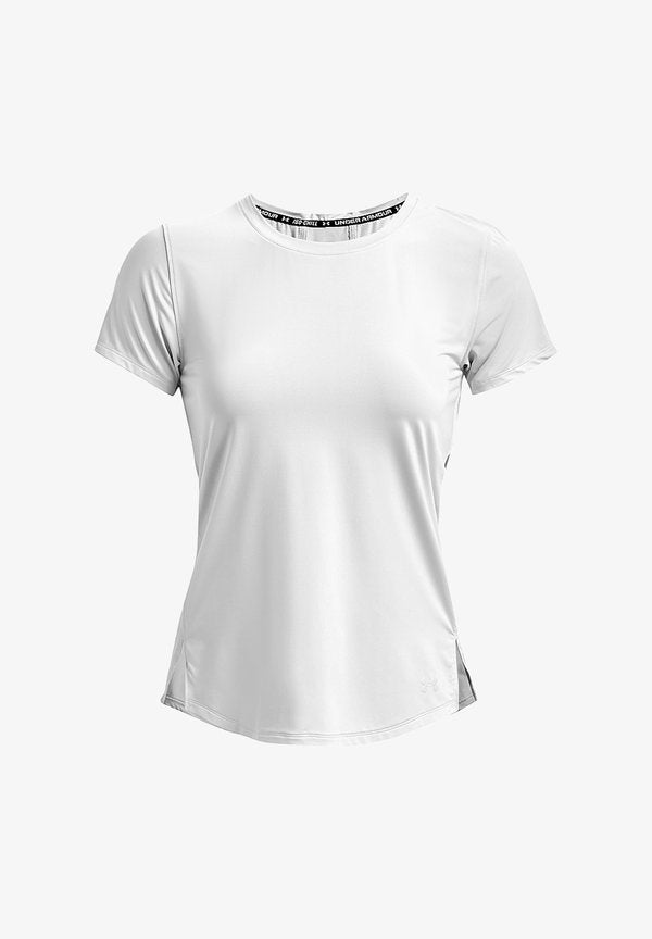 Under Armour ISO-CHILL LASER - Sports T-shirt - white/white reflective