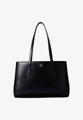 Calvin Klein CK MEDIUM WORK TOTE - Handbag - black
