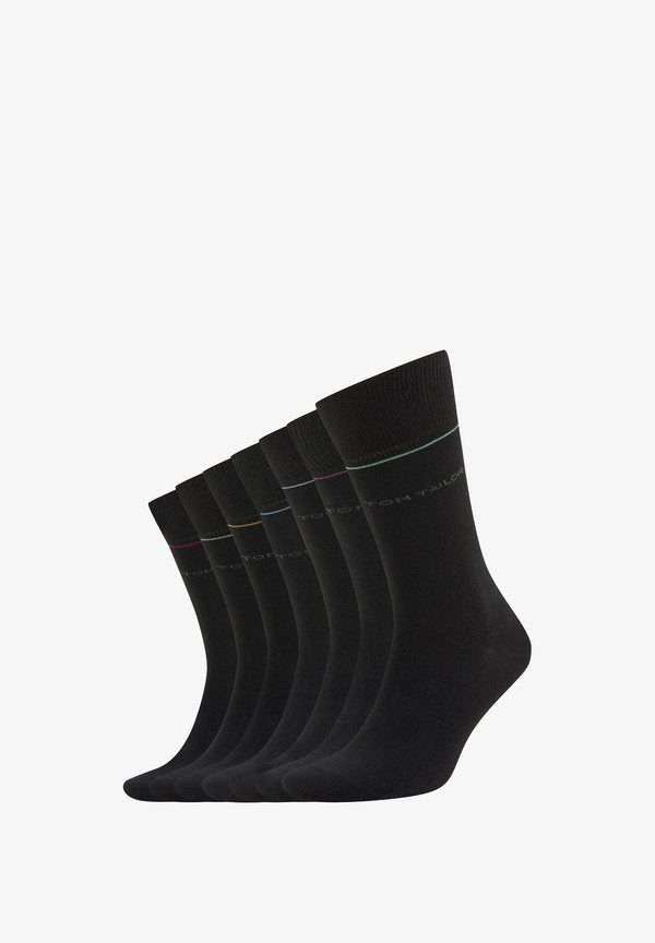 TOM TAILOR 7-PACK - Socks - black