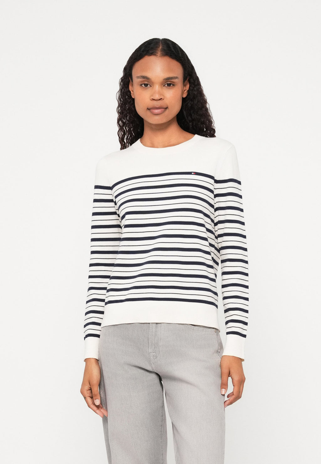 JERSEY CREW NECK JUMPER Media 3