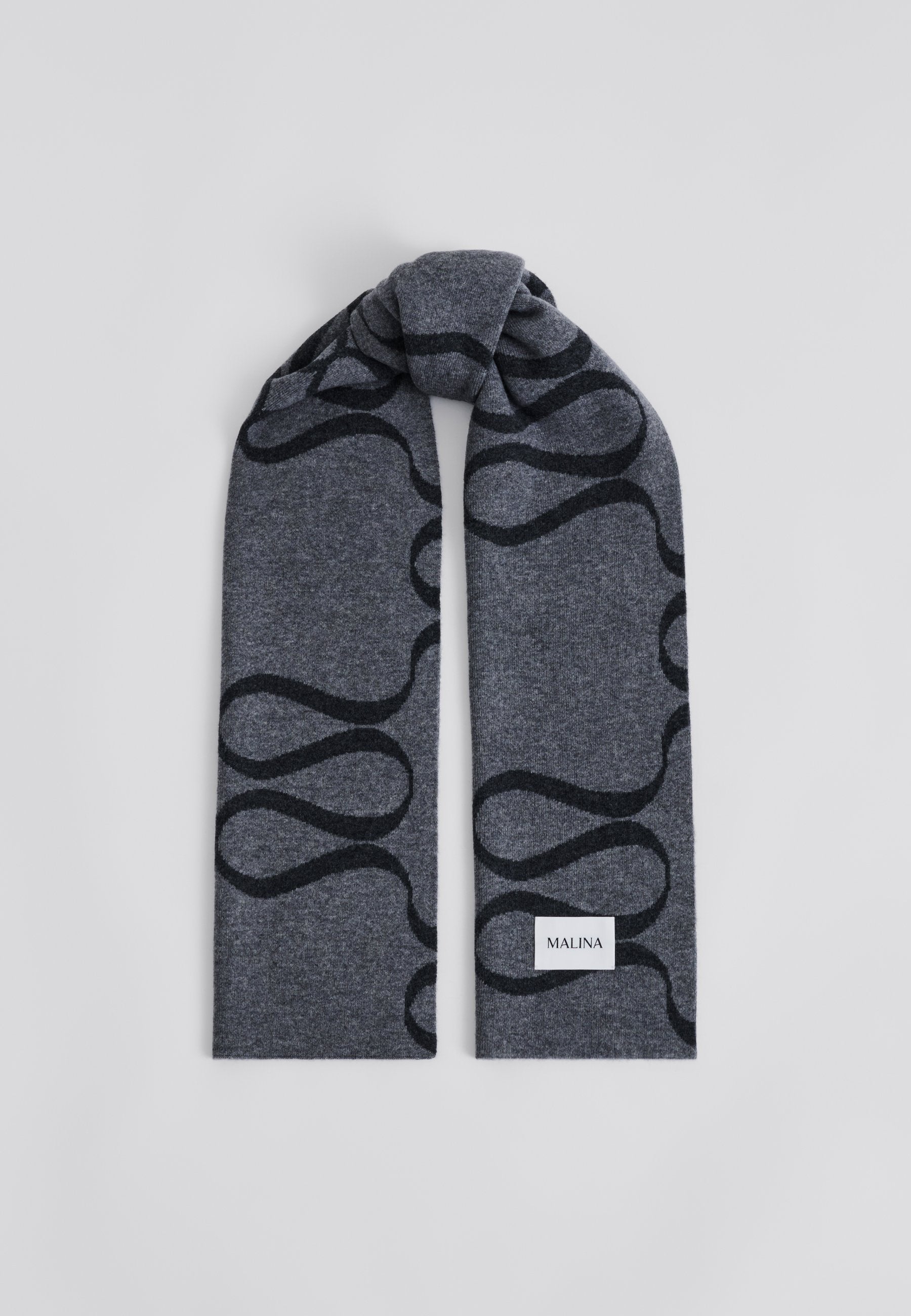 Malina MONOGRAM SCARF