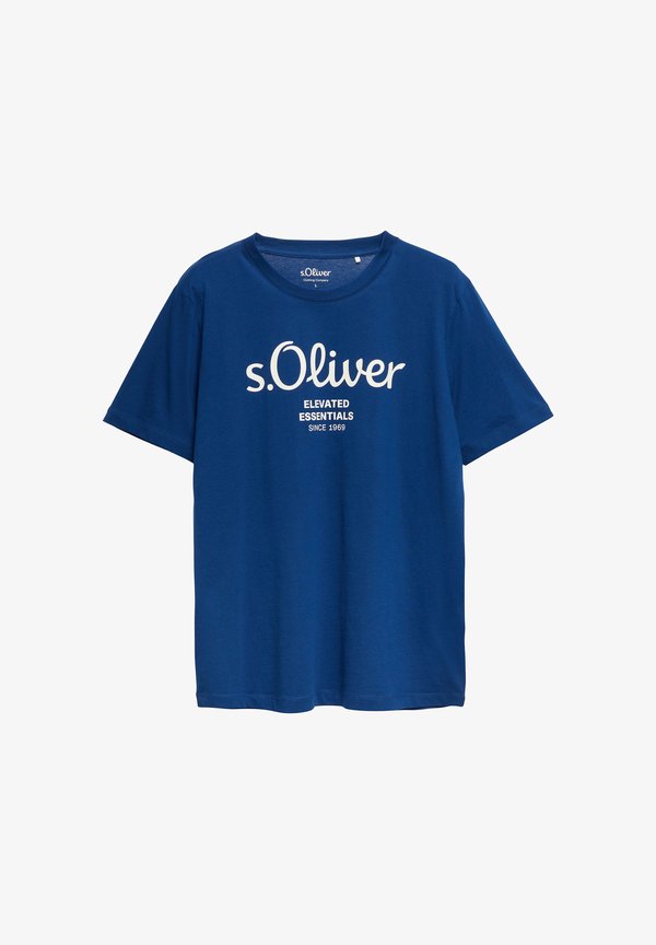 s.Oliver T-SHIRT - Print T-shirt - dunkelblau