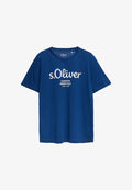 s.Oliver T-SHIRT - Print T-shirt - dunkelblau
