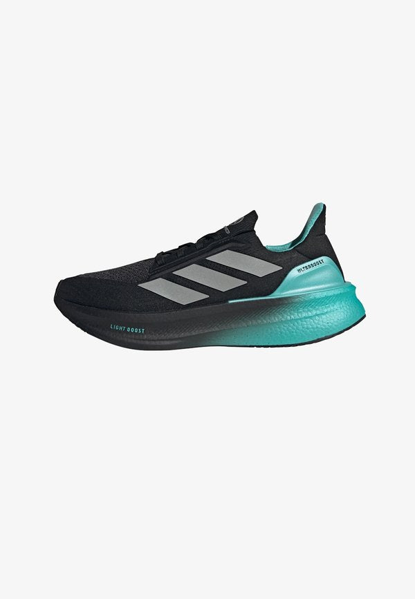 adidas Performance ULTRABOOST 5 AMG PETRONAS F1 TEAM - Walking trainers - core black silver metallic semi mint rush