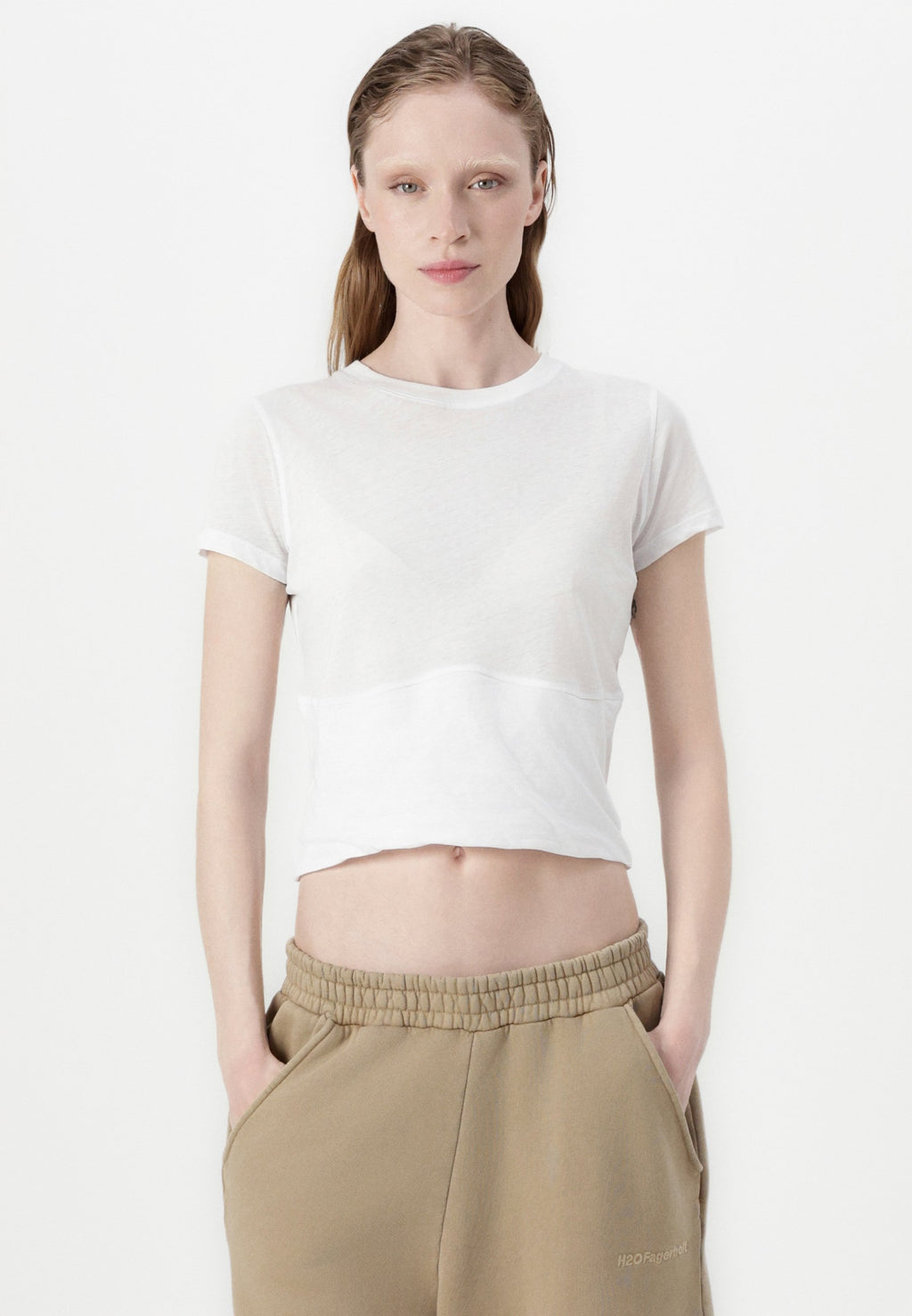 H2O Fagerholt SOPHIA CROPPED TEE