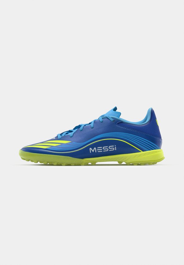 adidas Performance F50 MESSI LEAGUE TURF FOOTBALL BOOTS - Turf football boots - team royal blue/solar yellow/semi blue burst
