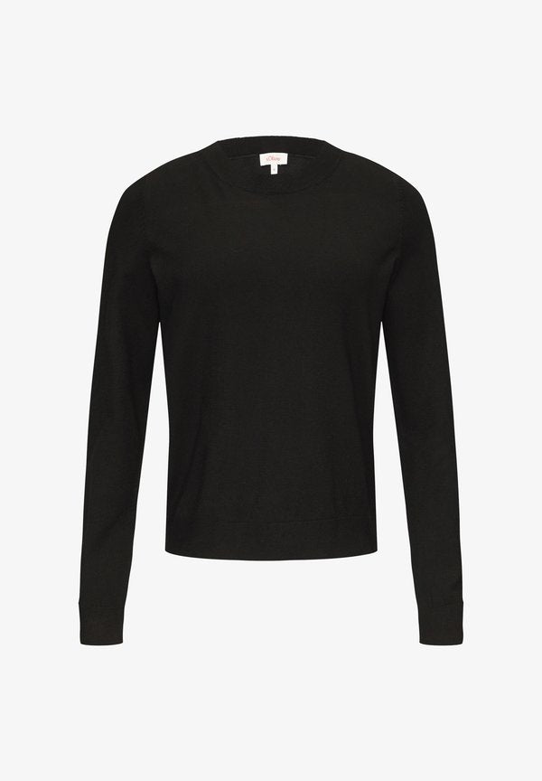 s.Oliver Jumper - schwarz