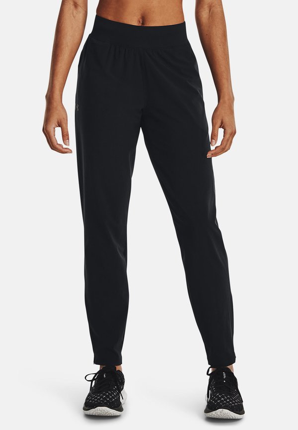 Under Armour OUTRUN THE STORM - Tracksuit bottoms - black reflective