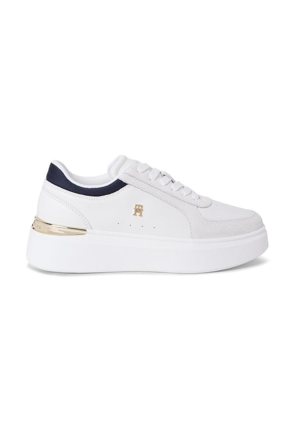 Tommy Hilfiger SATIN CUFF PLATFORM TRAINERS