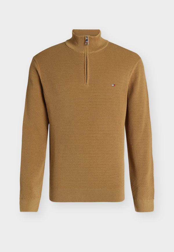 Tommy Hilfiger SEASONAL STRUCTURE - Jumper - sahara