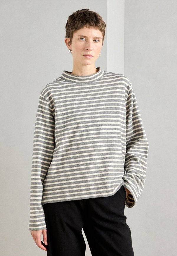 Marc O'Polo LONG SLEEVE STRIPED HIGH NECK