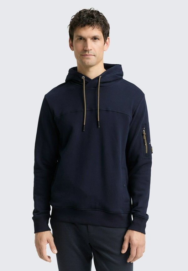 TOM TAILOR MIT TASCHEN - Hoodie - sky captain blue