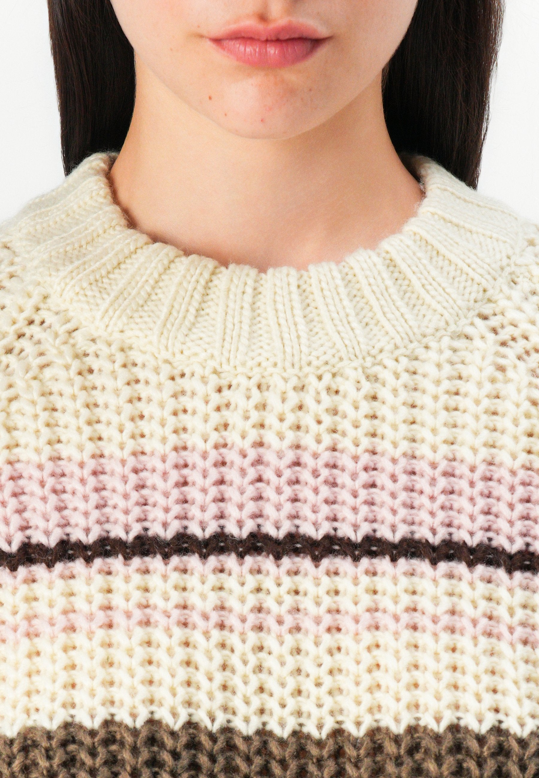 JJXX JXKELLY CHUNKY STRIPE CREW NECK