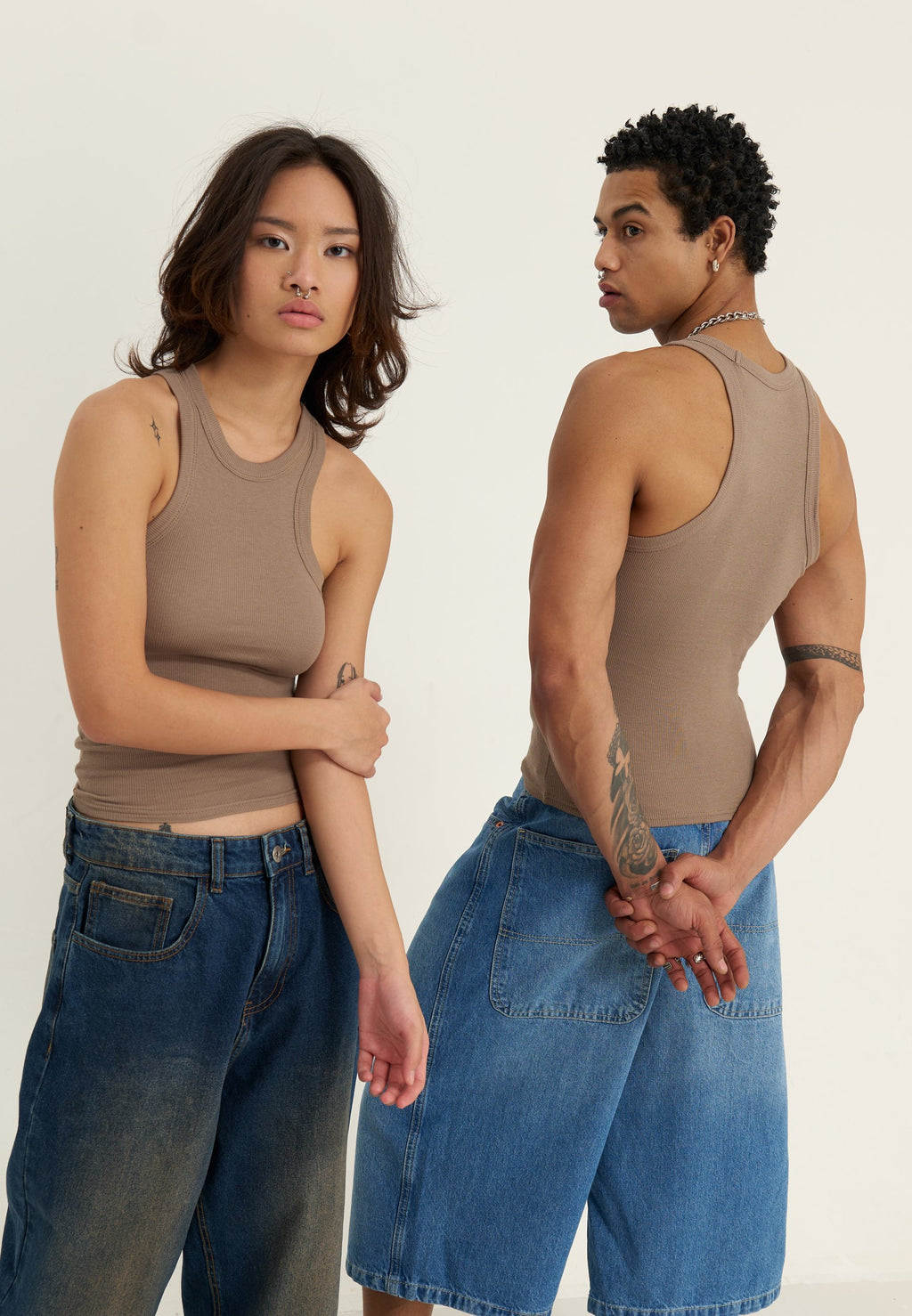 YOURTURN 2PACK MUSCLE FIT TANK