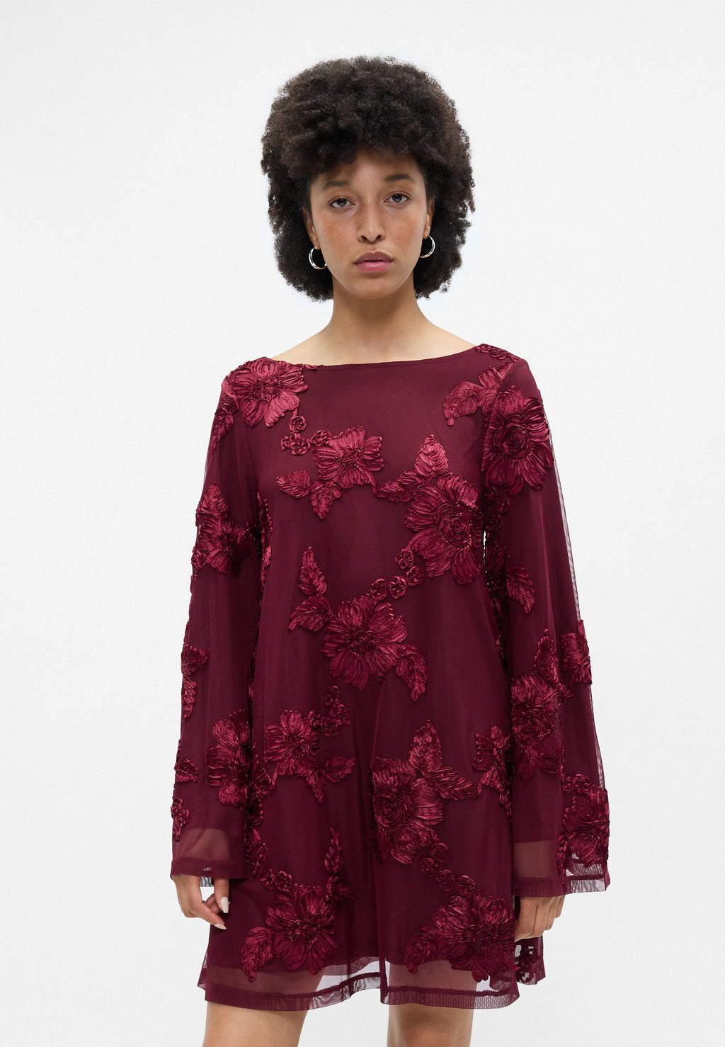 Gina Tricot WIDE FLOWY MINI DRESS