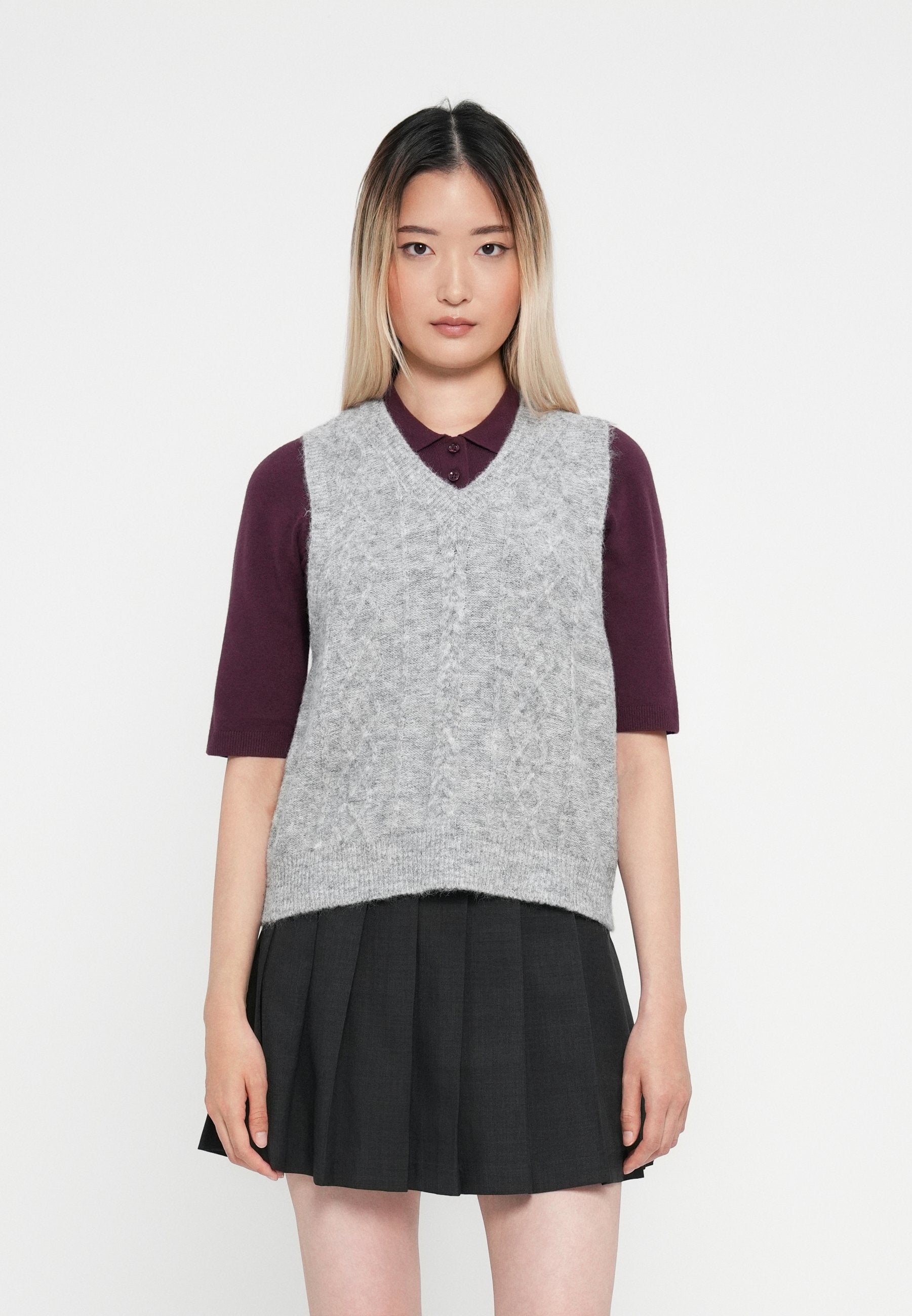 VILA VIEMMELIE V NECK VEST