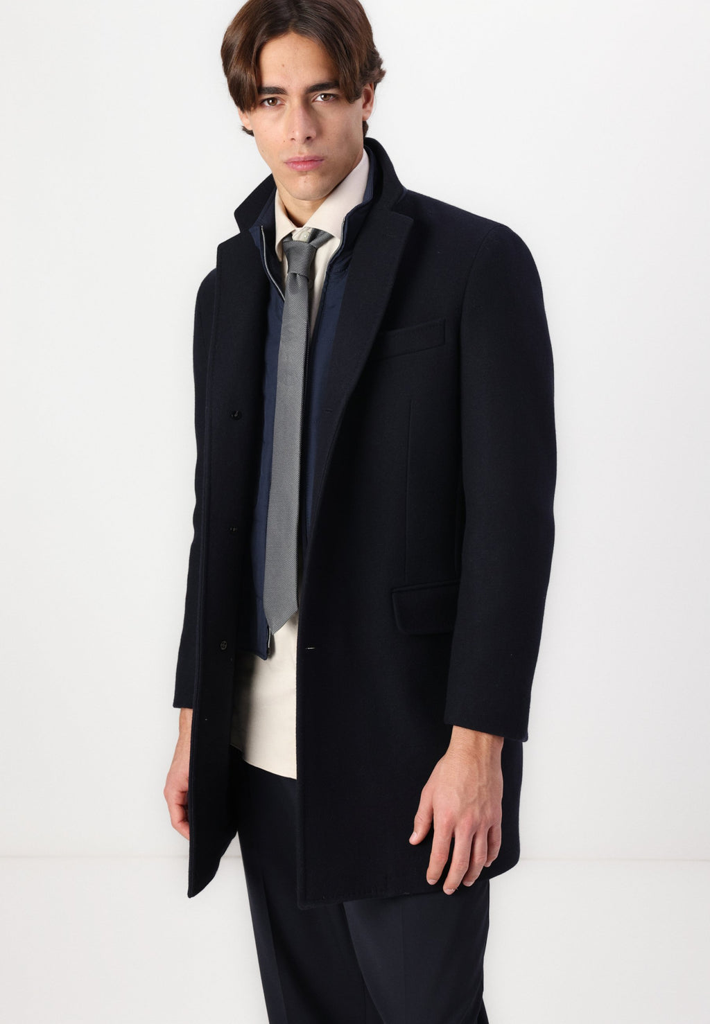 Hackett London CASH COAT WITH BIB