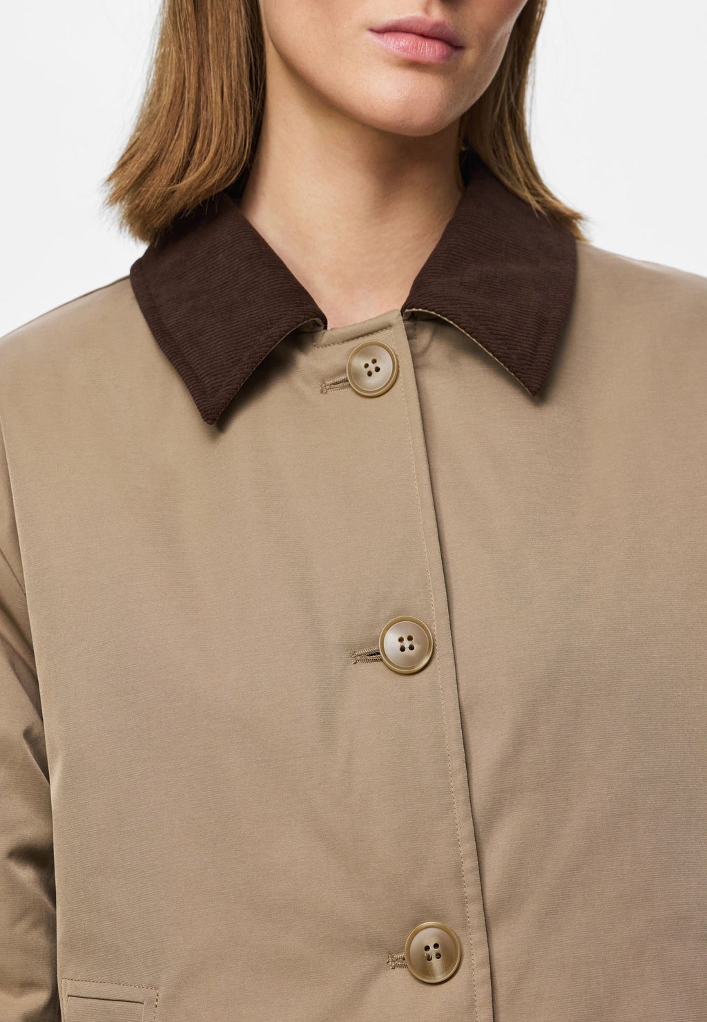 Pieces PCJORMA SHORT PADDED JACKET