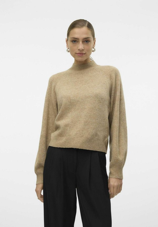Vero Moda VMLEAF - Jumper - silver mink