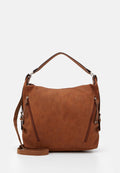 TOM TAILOR CAIA HOBO BAG MID ROSE - Handbag - cognac