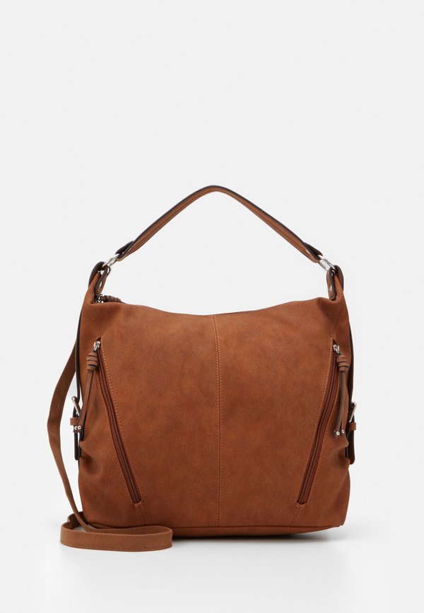 TOM TAILOR CAIA HOBO BAG MID ROSE - Handbag - cognac