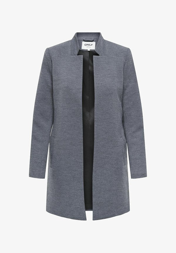 ONLY igan ONLSOHO-NORMA - Classic coat - medium grey melange