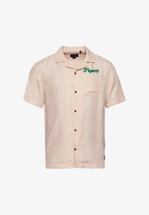 Superdry & Co SHORT SLEEVE - Shirt - oatmeal