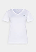 adidas Performance WORKOUT ESSENTIALS V NECK - Sports T-shirt - white