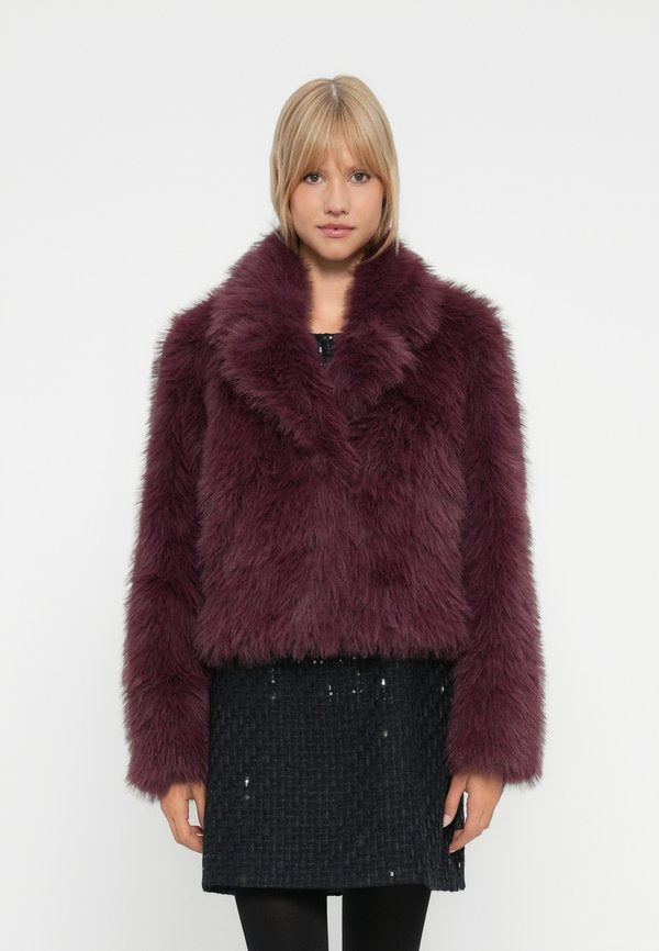 Vero Moda VMNORA SHORT JACKET - Winter jacket - winetasting