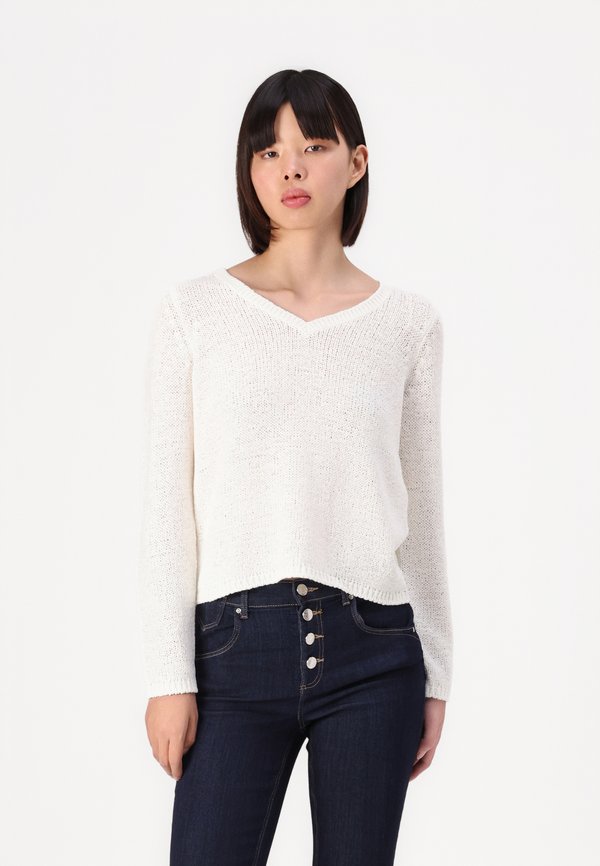 ONLY Knitted ONLGEENA Knitted - Jumper - cloud dancer