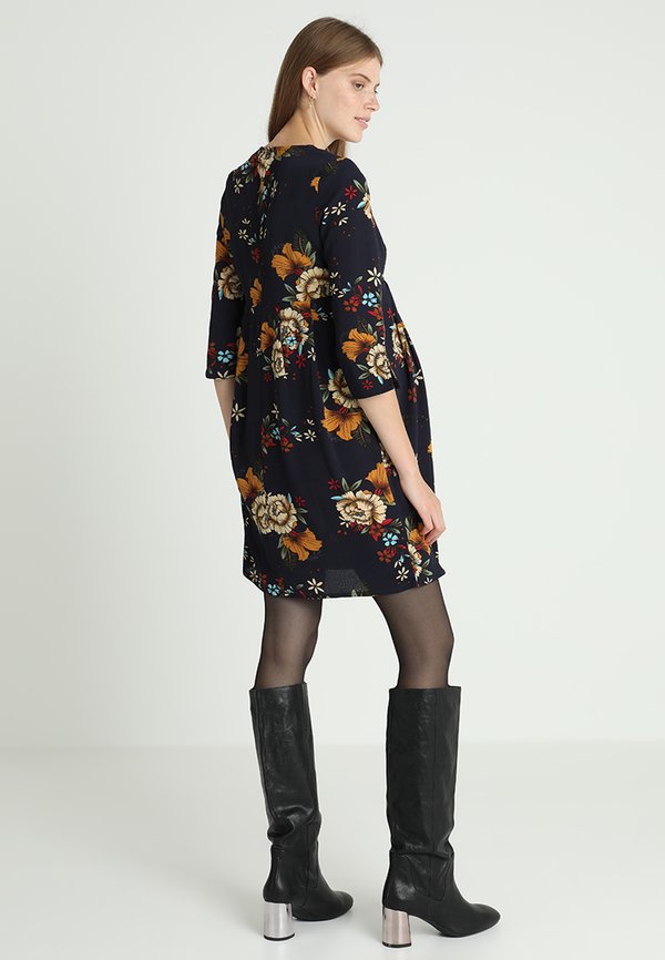 JoJo Maman Bébé FLORAL PLEAT DRESS