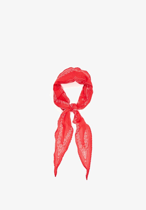Bershka PAISLEY PRINT - BANDANA - Foulard - red