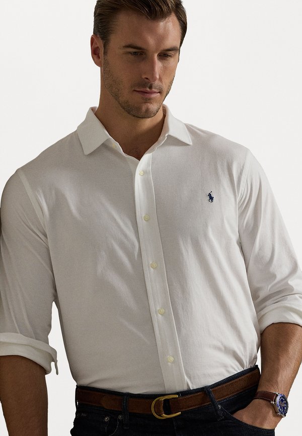 Polo Ralph Lauren Big & Tall JERSEY SPREAD-COLLAR SHIRT