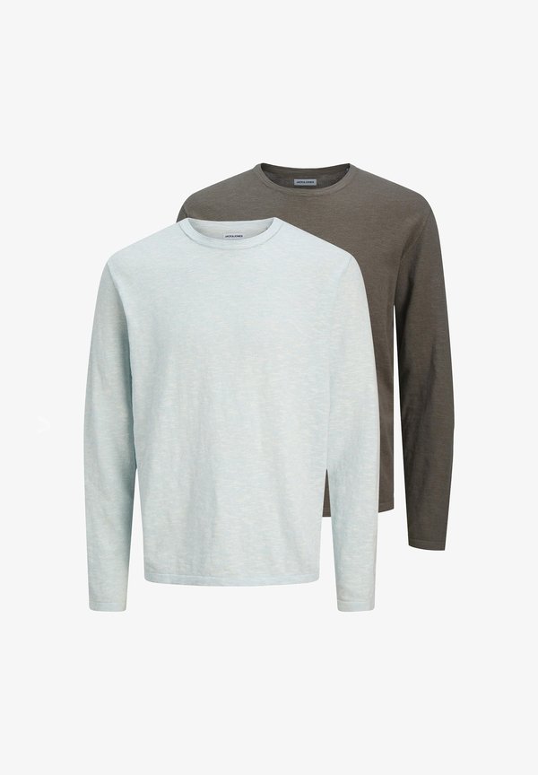 Jack & Jones 2 PACK - Jumper - hellblau/braun