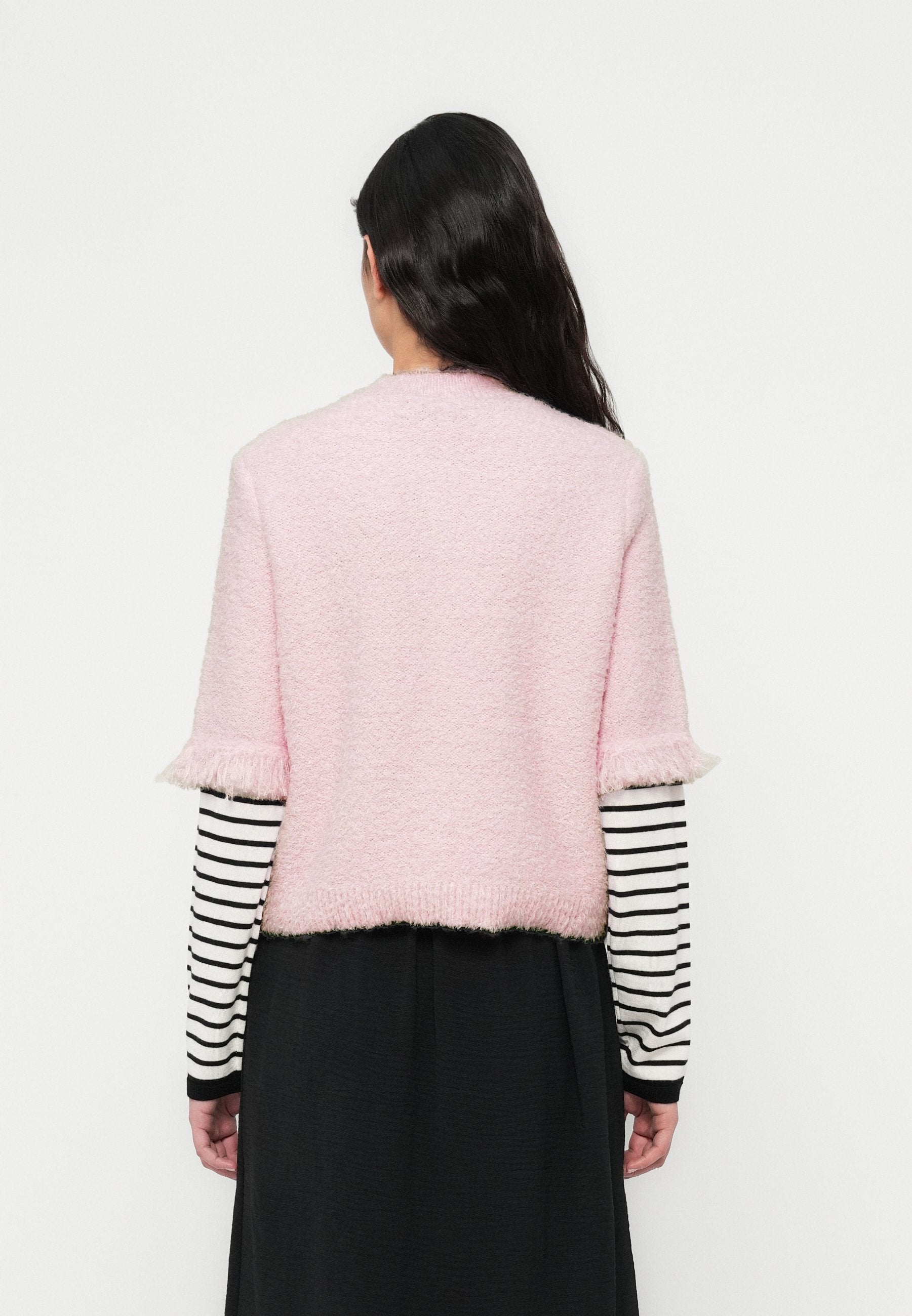 VILA VIMERCY O NECK BUTTON CARDIGAN