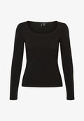 Vero Moda Long sleeved top - black