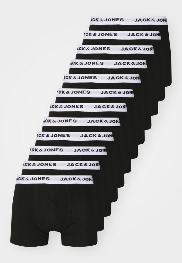 Jack & Jones JACSOLID TRUNKS 12 PACK - Trunks - black