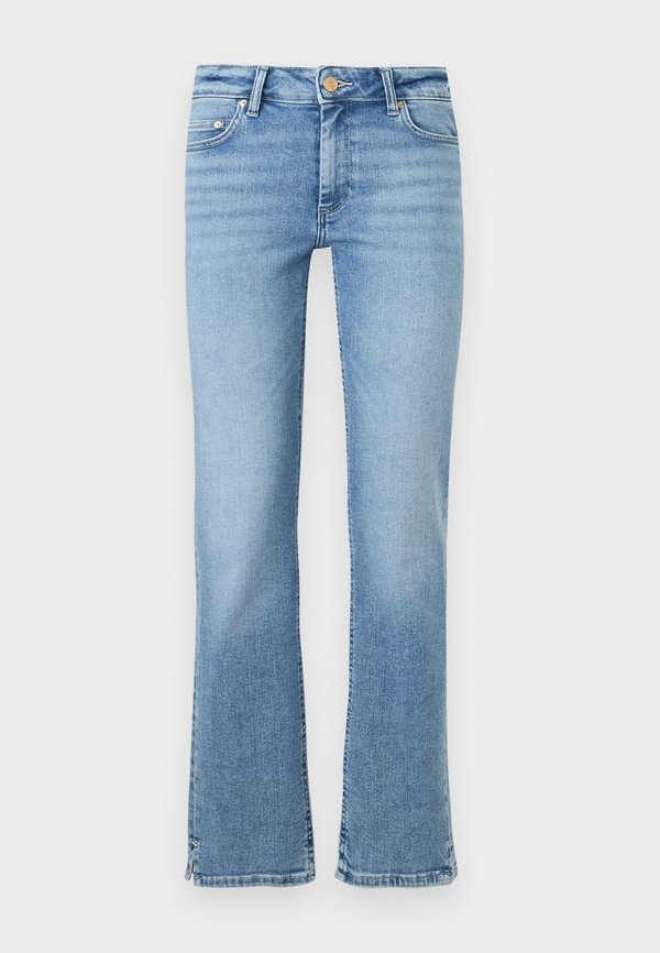 ONLY ONLCARMEN ANKLE - Slim fit jeans - light blue denim