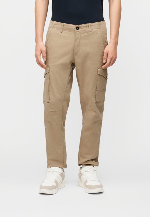Jack & Jones JJIPAUL JJFLAKE - Cargo trousers - Beige